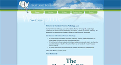 Desktop Screenshot of heartlandforensic.com